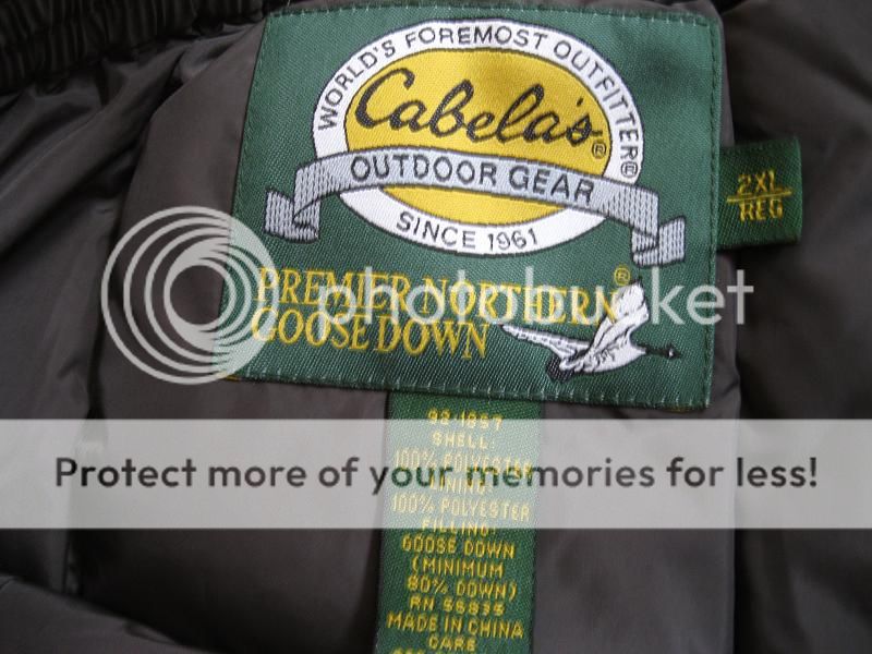 Cabela's Premier Northern Goose Down Long Underwear 2XL 24hourcampfire