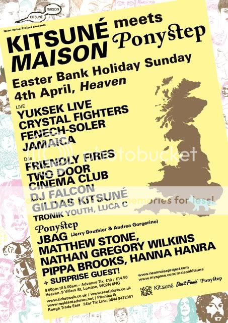 Kitsune Maison meets Ponystep - 04/04/2010