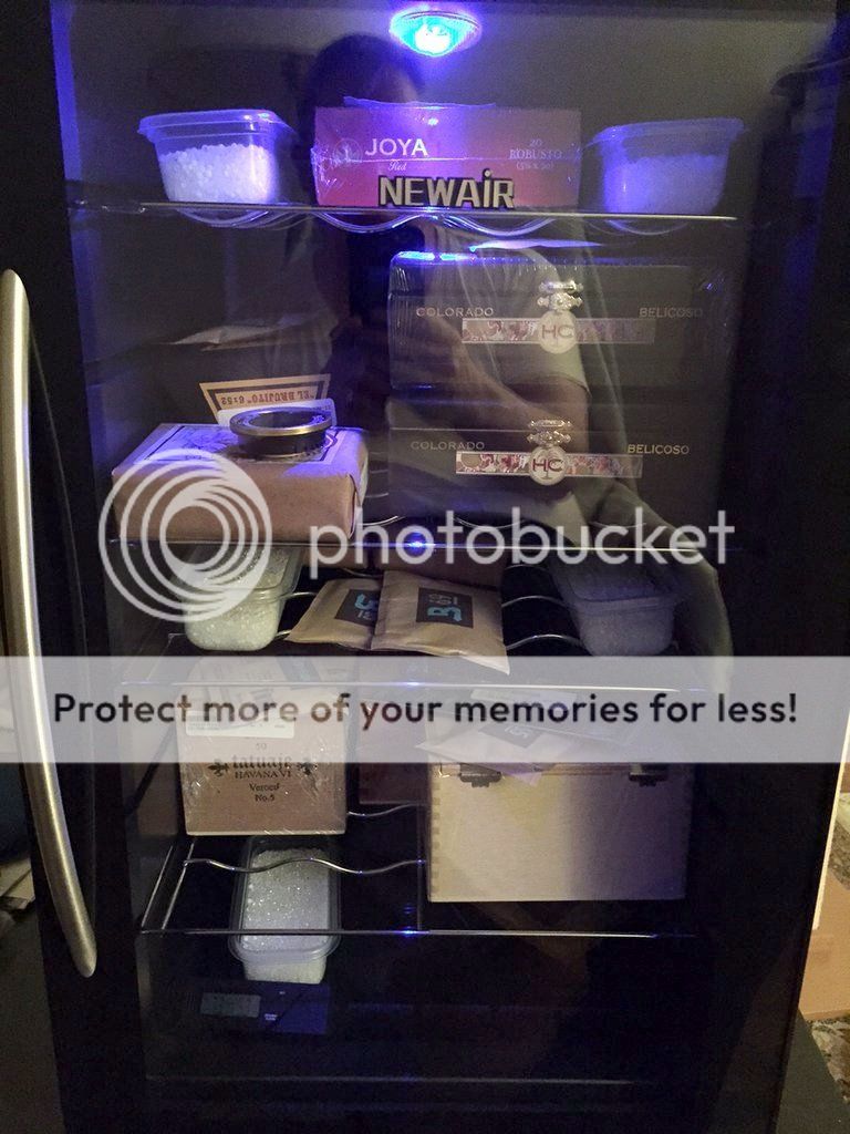 "Wineador" Wine cooler to cigar humidor conversion The Perfect Man