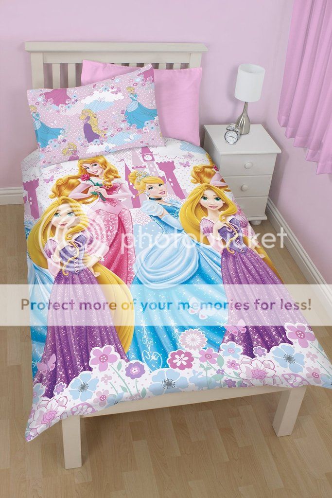 Disney Character TV Girls Kids Childrens Single Duvet Quilt Cover