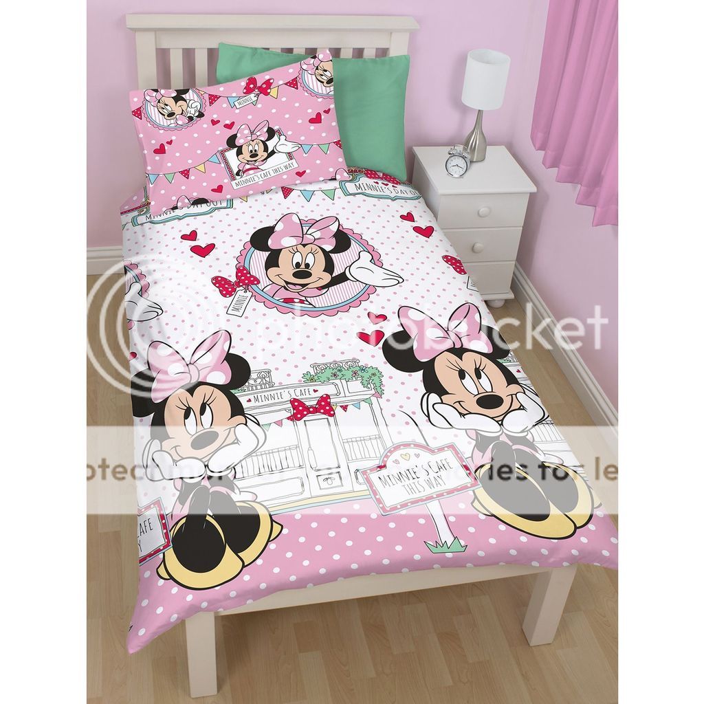 Disney Character TV Girls Kids Childrens Single Duvet Quilt Cover