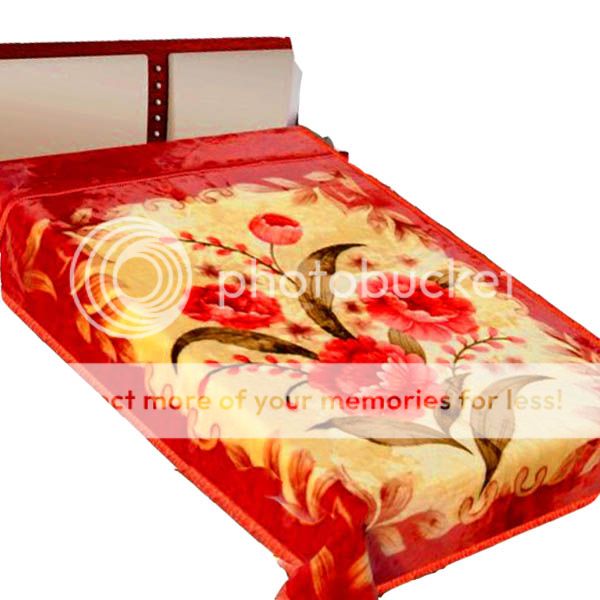 SUPER SOFT DOUBLE KING SIZE HIGH QUALITY BLANKETS 2PLY MINK BLANKET